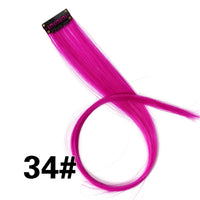 HKM-001683 18-Inch Wig Hair Extension in Vibrant Color with Natural Appearance