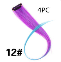 HKM-001683 18-Inch Wig Hair Extension in Vibrant Color with Natural Appearance