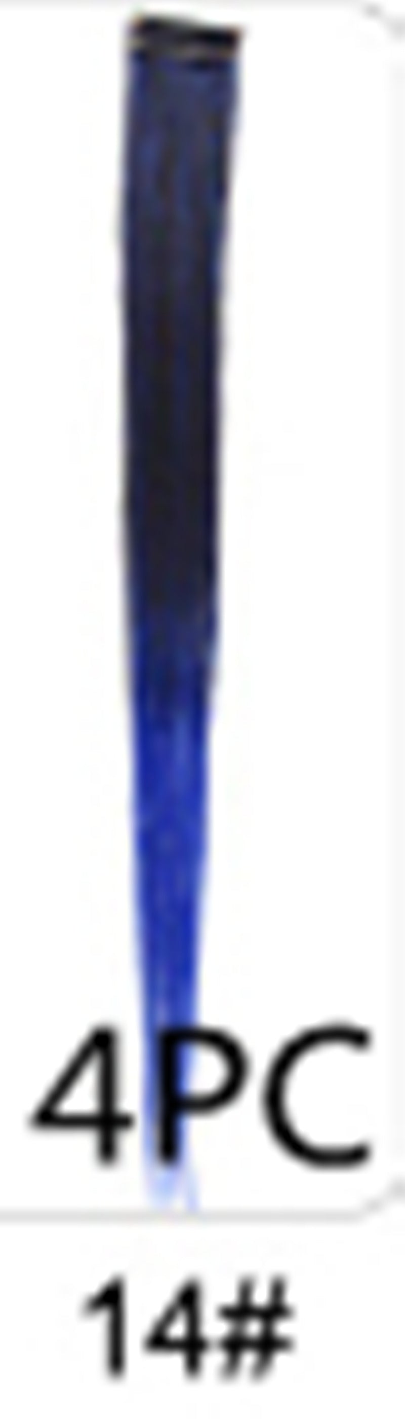 KTX-001683 18-Inch Wig Hair Extension in Vibrant Color with Natural Appearance