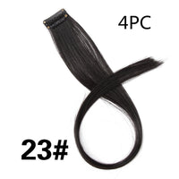 HKM-001683 18-Inch Wig Hair Extension in Vibrant Color with Natural Appearance