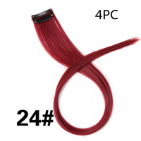 HKM-001683 18-Inch Wig Hair Extension in Vibrant Color with Natural Appearance