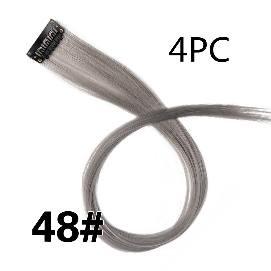 KTX-001683 18-Inch Wig Hair Extension in Vibrant Color with Natural Appearance