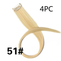 HKM-001683 18-Inch Wig Hair Extension in Vibrant Color with Natural Appearance
