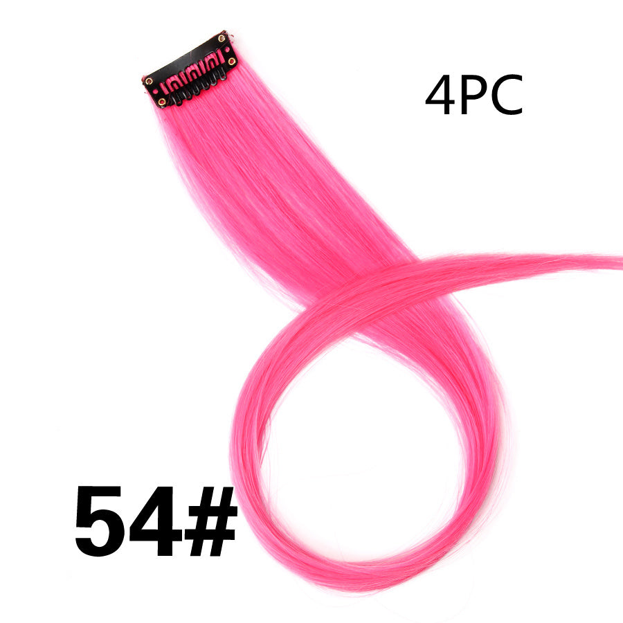 KTX-001683 18-Inch Wig Hair Extension in Vibrant Color with Natural Appearance