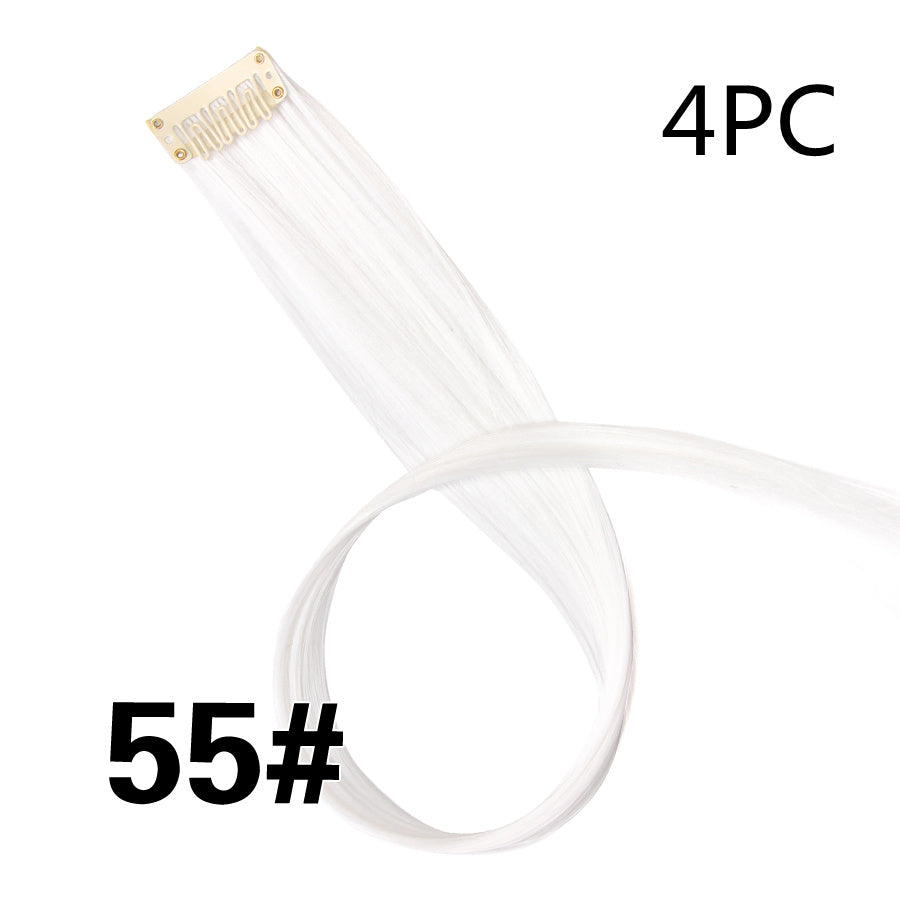 KTX-001683 18-Inch Wig Hair Extension in Vibrant Color with Natural Appearance