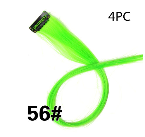 KTX-001683 18-Inch Wig Hair Extension in Vibrant Color with Natural Appearance