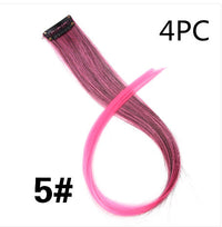HKM-001683 18-Inch Wig Hair Extension in Vibrant Color with Natural Appearance