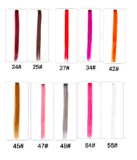 HKM-001683 18-Inch Wig Hair Extension in Vibrant Color with Natural Appearance