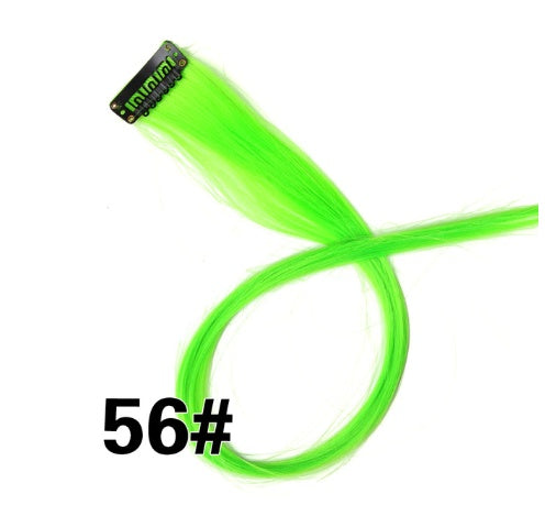 KTX-001683 18-Inch Wig Hair Extension in Vibrant Color with Natural Appearance