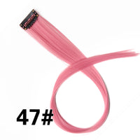 HKM-001683 18-Inch Wig Hair Extension in Vibrant Color with Natural Appearance
