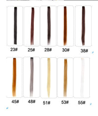 HKM-001683 18-Inch Wig Hair Extension in Vibrant Color with Natural Appearance