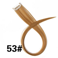HKM-001683 18-Inch Wig Hair Extension in Vibrant Color with Natural Appearance