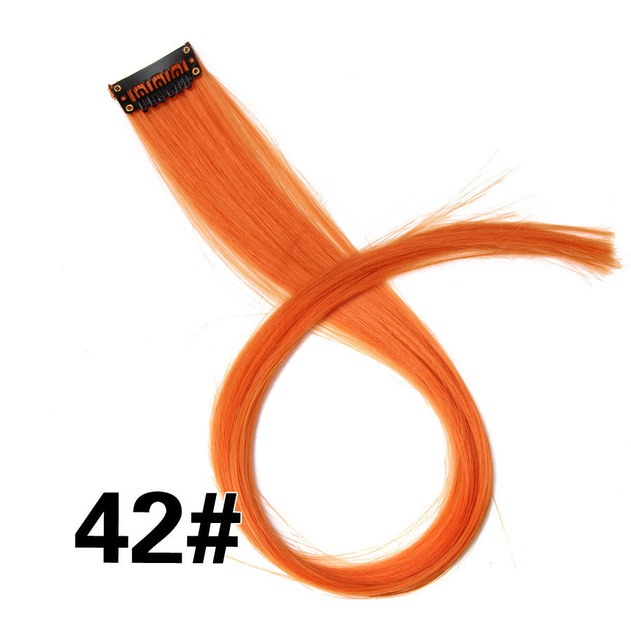 KTX-001683 18-Inch Wig Hair Extension in Vibrant Color with Natural Appearance