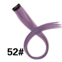 HKM-001683 18-Inch Wig Hair Extension in Vibrant Color with Natural Appearance