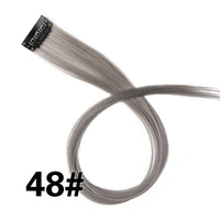 HKM-001683 18-Inch Wig Hair Extension in Vibrant Color with Natural Appearance