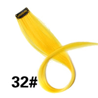 HKM-001683 18-Inch Wig Hair Extension in Vibrant Color with Natural Appearance