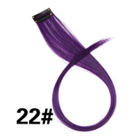 HKM-001683 18-Inch Wig Hair Extension in Vibrant Color with Natural Appearance