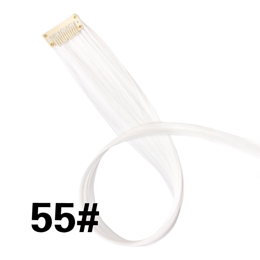 KTX-001683 18-Inch Wig Hair Extension in Vibrant Color with Natural Appearance