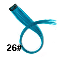 HKM-001683 18-Inch Wig Hair Extension in Vibrant Color with Natural Appearance
