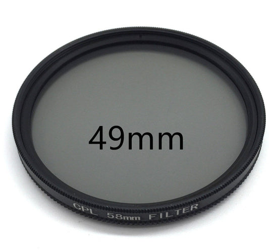 KTX-447571 Circular Polarizer Filter for Photography – Aviation Aluminum Frame with German Optical Glass, 40.5-77mm Caliber