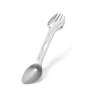 HKM-865619 Multifunctional Stainless Steel Fork Spoon Combination with Bottle Opener for Outdoor Use