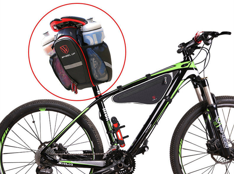 HKM-345939 Waterproof Bicycle Tail Bag and Mobile Phone Holder for Cycling Storage