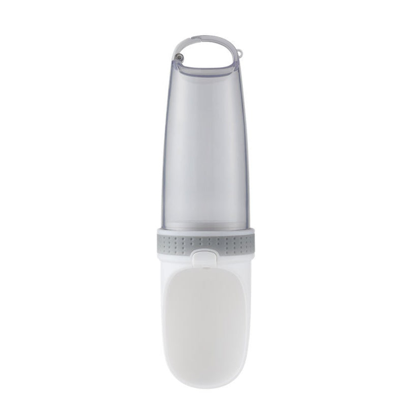 HKM-981843 Pet Travel Water Cup - 500ML Portable Plastic Container in Multiple Colors: Green, Blue, Gray, Pink, White