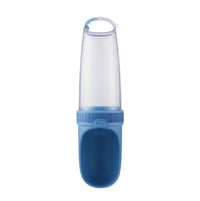 HKM-981843 Pet Travel Water Cup - 500ML Portable Plastic Container in Multiple Colors: Green, Blue, Gray, Pink, White