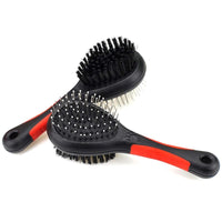 HKM-198611 2-in-1 Double-Sided Pet Grooming Comb for Dogs and Cats - Effective Shedding & Dirt Removal Tool