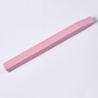 HKM-550739 Nail Quartz Abrasive Grinding Stick in Pink and Dark Green - One Piece