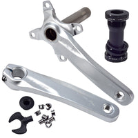 HKM-130067 Hollow Integrated Aluminum Alloy Crank for Mountain Bikes