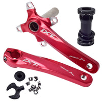 HKM-130067 Hollow Integrated Aluminum Alloy Crank for Mountain Bikes