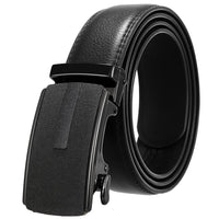 HKM-758931 Men's Casual Leather Belt with Multi-style Two-layer Buckle - Model LY36-000010-1