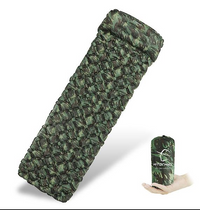 HKM-175187 Camo Inflatable Sleeping Pad for Outdoor Camping and Travel