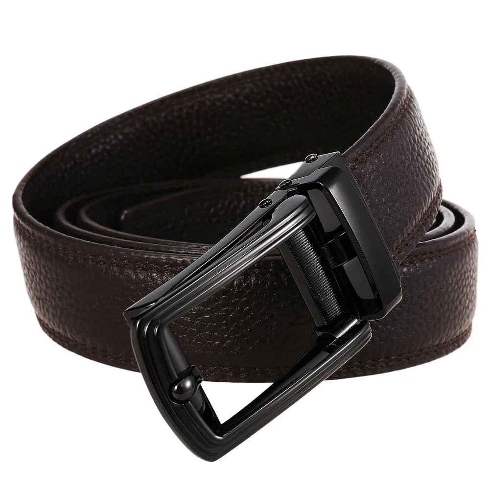 HKM-102419 Genuine Leather 3.0CM Belt - Model LY33-2013-5