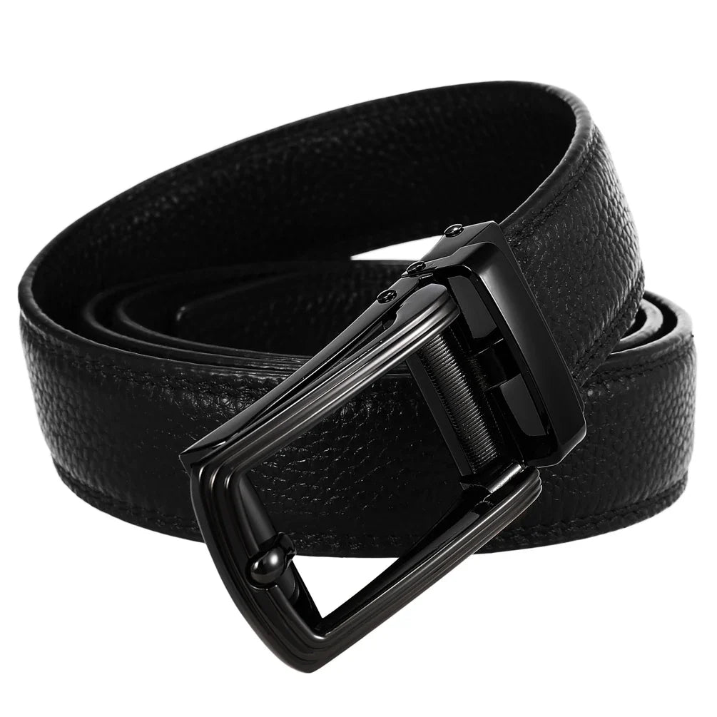 HKM-102419 Genuine Leather 3.0CM Belt - Model LY33-2013-5