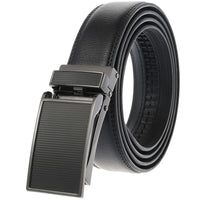 HKM-511443 Men's 3.0CM Cowhide Automatic Buckle Belt - Versatile Fashion Accessory