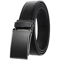 HKM-511443 Men's 3.0CM Cowhide Automatic Buckle Belt - Versatile Fashion Accessory