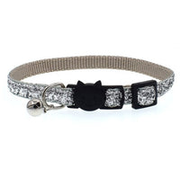HKM-166483 Adjustable Colorful Cat Collar with Bell ¨C Durable Nylon, Soft Texture, Available in Multiple Fish Scale Colors
