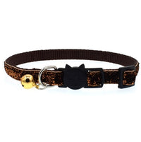 HKM-166483 Adjustable Colorful Cat Collar with Bell ¨C Durable Nylon, Soft Texture, Available in Multiple Fish Scale Colors