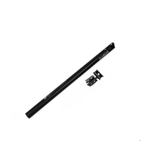 HKM-419539 Lightweight Black Bike Seat Post for Enhanced Comfort and Performance