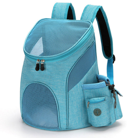 HKM-511251 Foldable Pet Backpack Carrier for Small Animals, Lightweight and Portable
