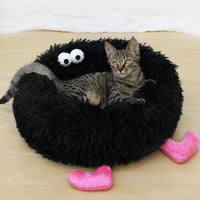 HKM-809939 Cozy Plush Nest for Small to Medium Dogs - Thick Warm Mat for Autumn and Winter Sleep