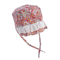 HKM-294099 Stylish Lace Dog Sun Hat - Monochrome TC Cloth Pet Headgear, Size S/M/L