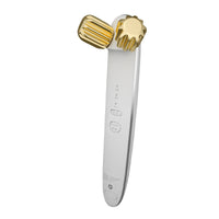 HKM-152851 24K Gold Facial Massager for Lifting and Firming - EMS, Vibration, and Iontophoresis Beauty Instrument