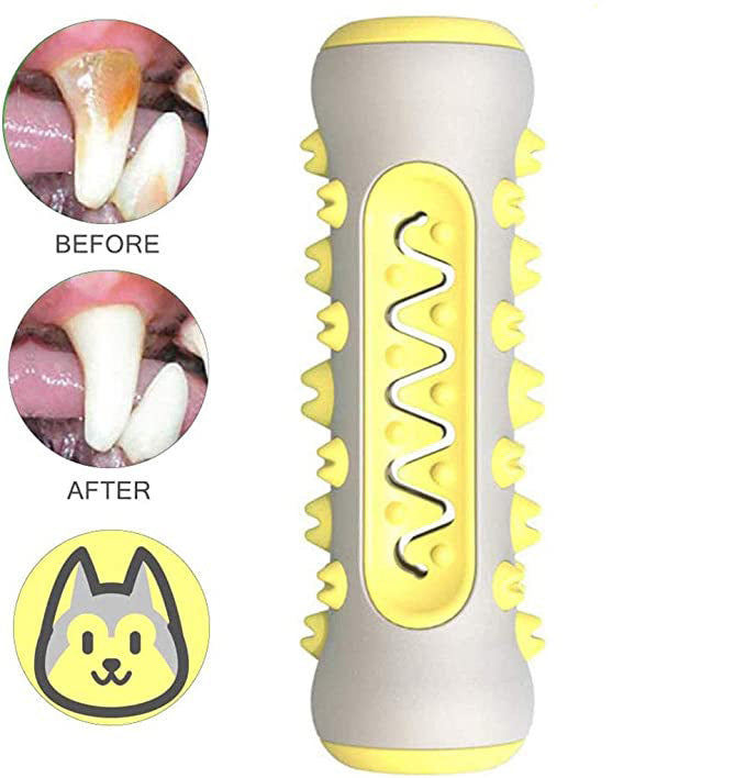 HKM-685971 Durable TPR Rubber Chew Toy with Molar Design for Dog Dental Care