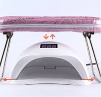HKM-036499 Leather Desktop Hand Cushion for Nail Care and Manicure Support