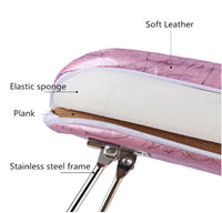 HKM-036499 Leather Desktop Hand Cushion for Nail Care and Manicure Support