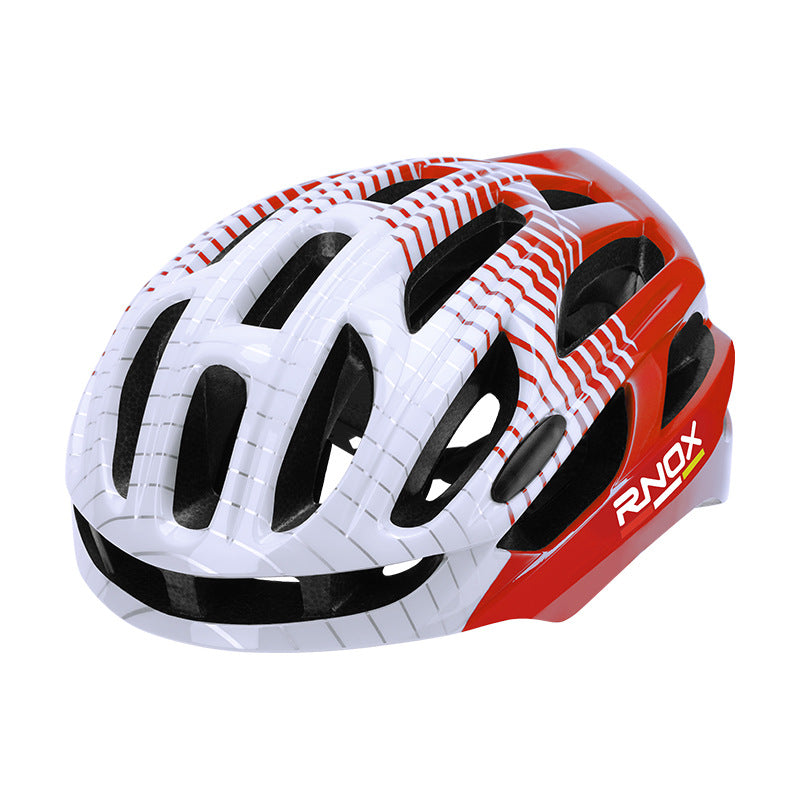 KTX-940371 Striped Electric Motorcycle Helmet for Enhanced Visibility and Safety