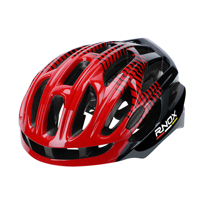 KTX-940371 Striped Electric Motorcycle Helmet for Enhanced Visibility and Safety